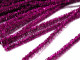 Druty kreatywne z lureksem bakłażanowe