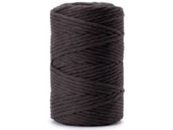 sznurek bawełniany 3mm brązowy 100m