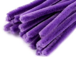 Druty kreatywne fioletowe ciemne