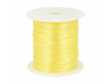 wstążka satynowa 3mm żółta rolka 91m