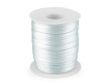 80-100m sznurek satynowy 1mm turkusowy jasny