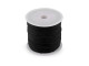 sznurek poliestrowy ok. 0,8mm czarny 75-90m